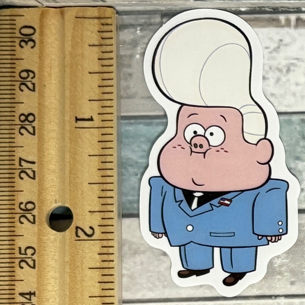 🌀10/$10🌀 Gravity Falls Reusable Waterproof Vinyl Sticker Decal